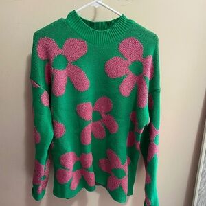 Flower sweater